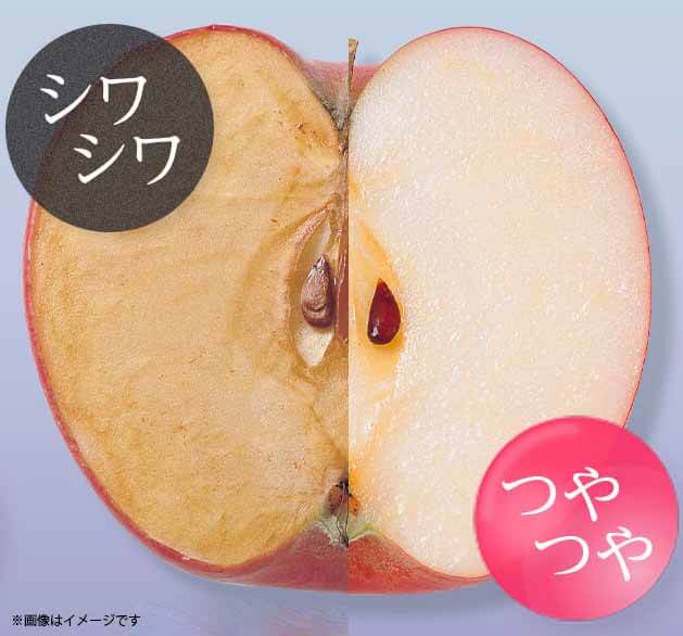 マキアレイベル ミクロンウォーター りんご比較