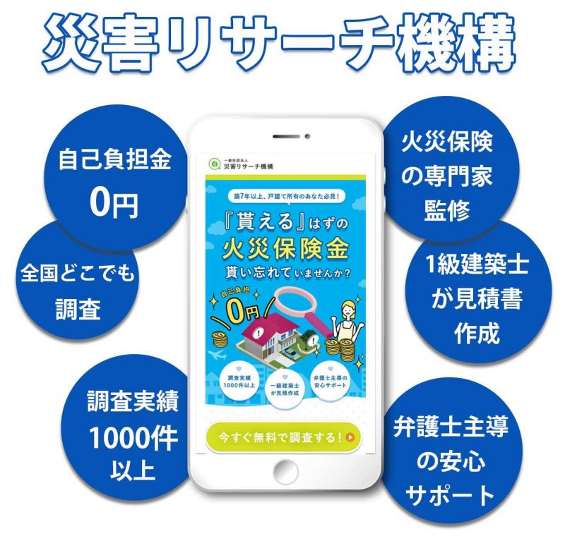 災害リサーチ機構　特徴