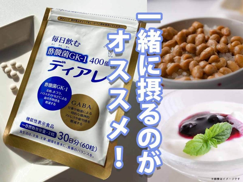 ディアレ 酢酸菌と乳酸菌