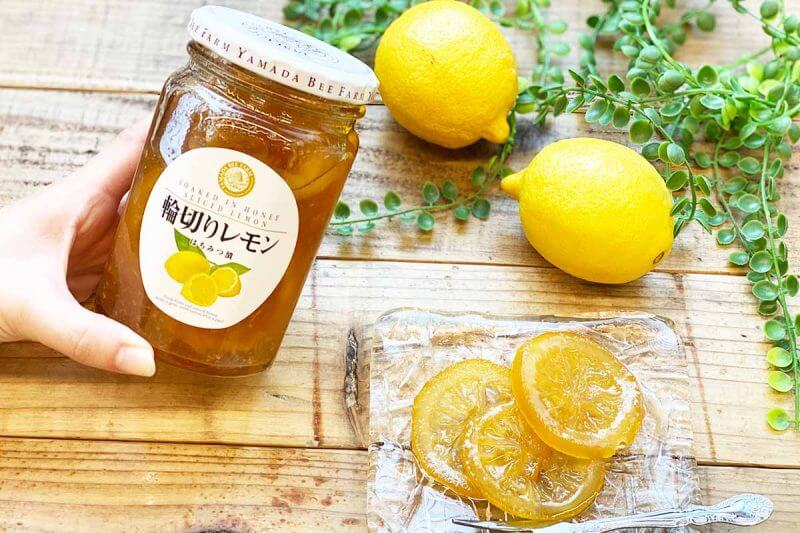 輪切りレモンはちみつ漬