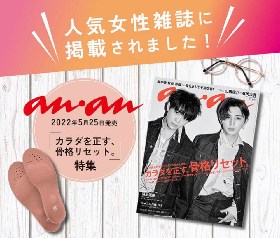 ピットソール anan掲載