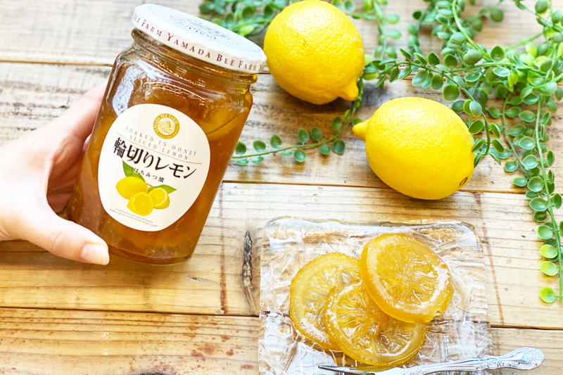 輪切りレモンはちみつ漬