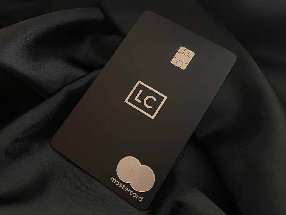 ラグジュアリーカード　黒サテン