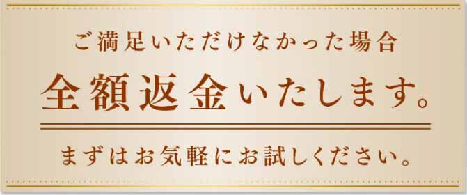 カナデルプレミアゼロ　全額返金保証付き