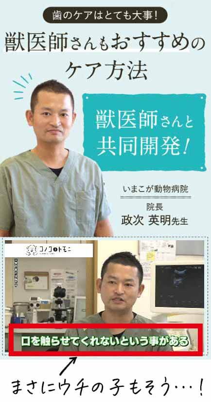 このこのふりかけ 獣医師さんとの共同開発