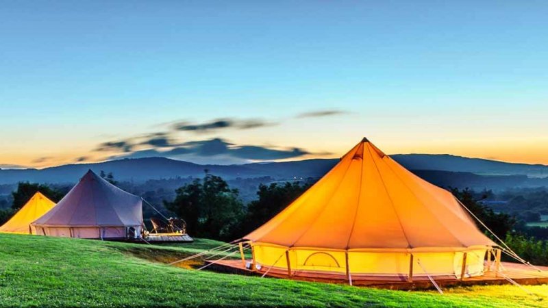 ラグジュアリーカード　グランピング