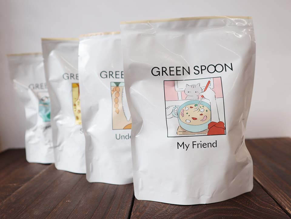 グリーンスプーン スープ パウチ